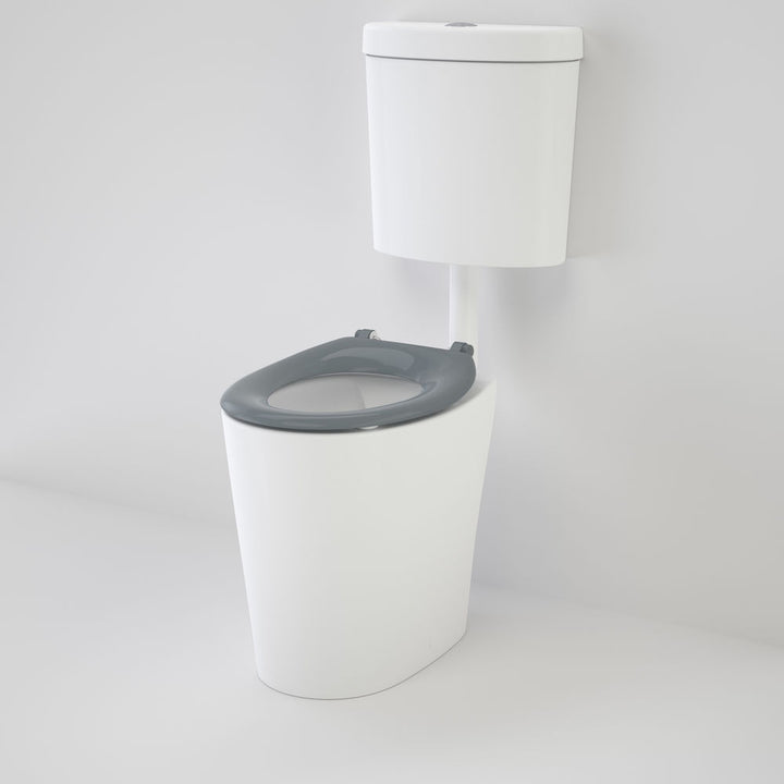 Caroma Care 610 Cleanflush Connector P Trap Suite with Caravelle Single Flap Seat