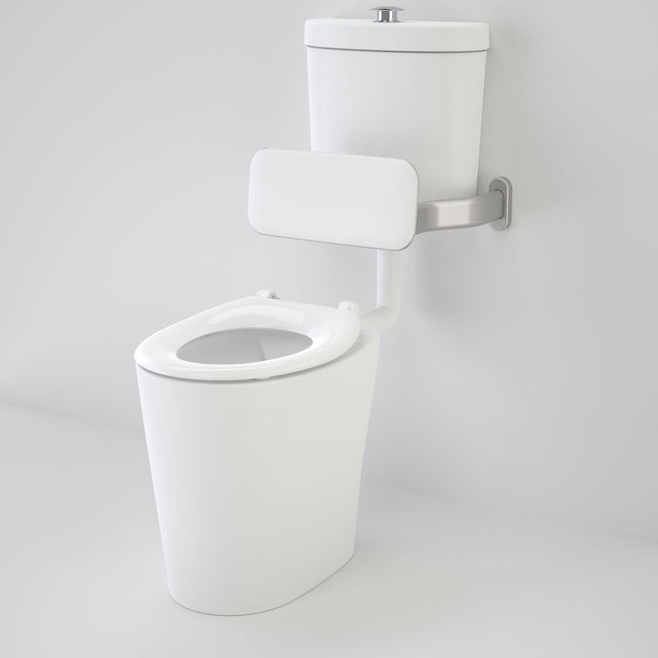 Caroma Care 610 Cleanflush Connector P Trap Suite with Caravelle Single Flap Seat
