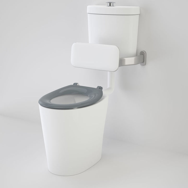 Caroma Care 610 Cleanflush Connector P Trap Suite with Caravelle Single Flap Seat