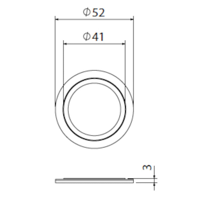 Clark By-Pass Tap Hole Conversion Seal
