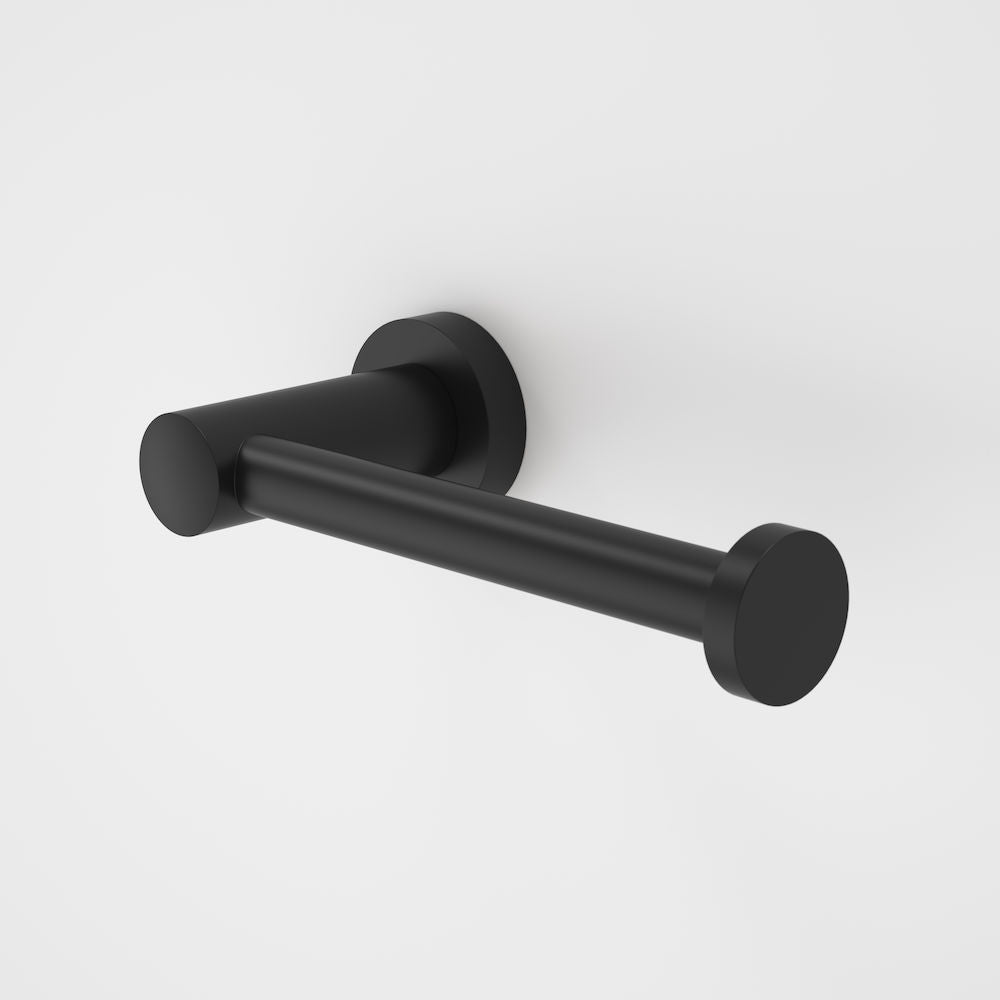 Caroma Cosmo Metal Toilet Roll Holder Black