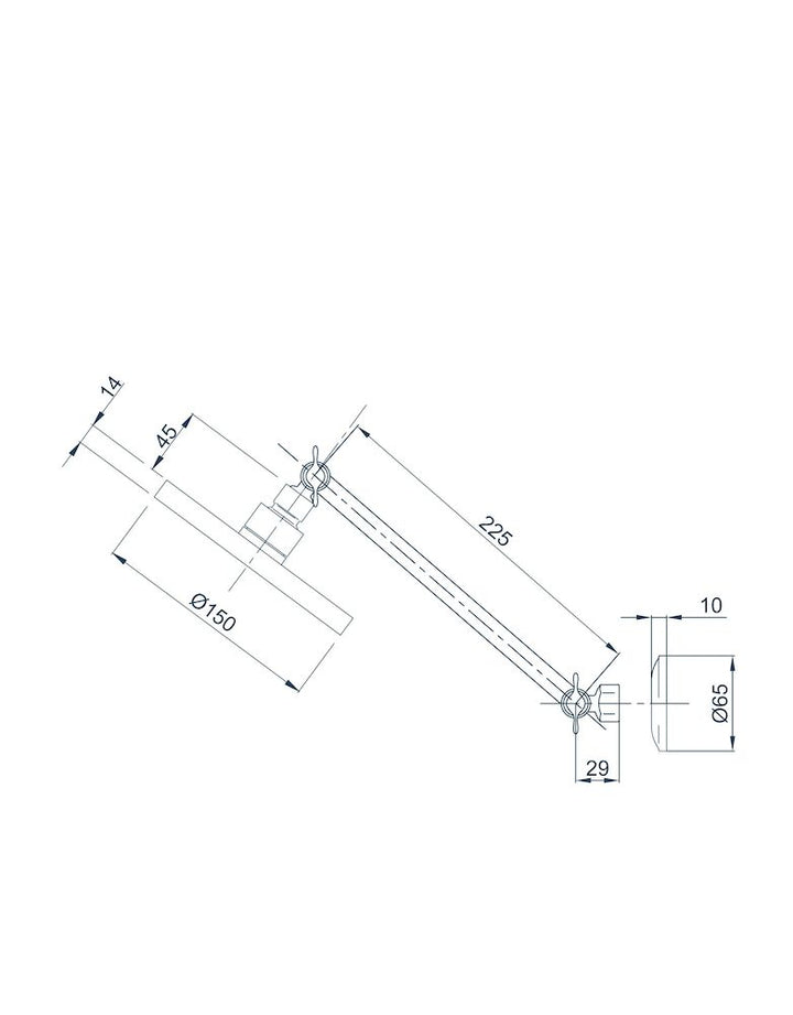 Methven KROME HI-RISE SHOWER CHROME