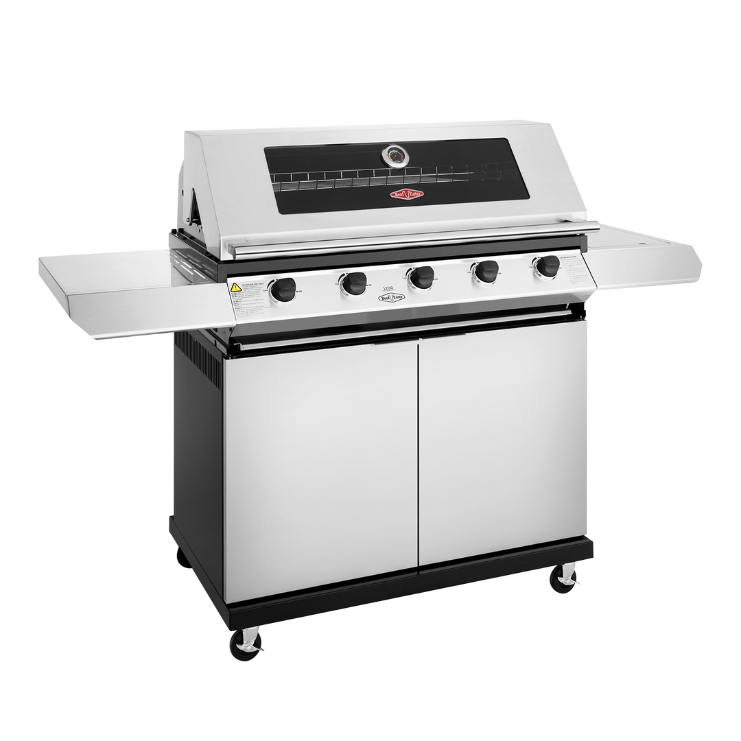 BEEFEATER BEEFEATER 1200 SERIES FREESTANDING BBQ 5 BURNER STAINLESS STEEL