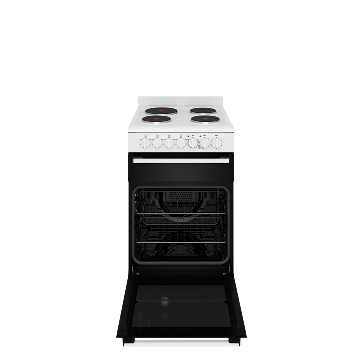 WESTINGHOUSE 54 CM FREESTANDING ELECTRIC COOKER SOLID ELEMENTS FAN FORCED & SEPARATE GRILLER BUILT IN AUSTRALIA
