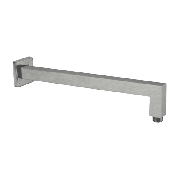 Nero Square Shower Arm Gun Metal