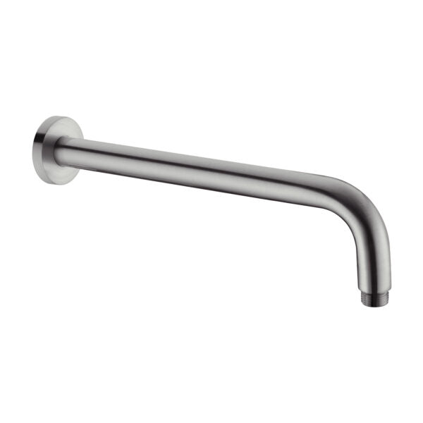 Nero Round Shower Arm Gun Metal