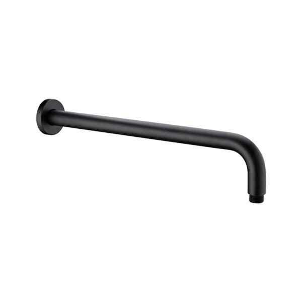 Nero Round Shower Arm Matte Black