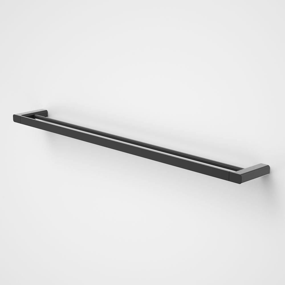 Caroma Luna Double Towel Rail 930mm Black