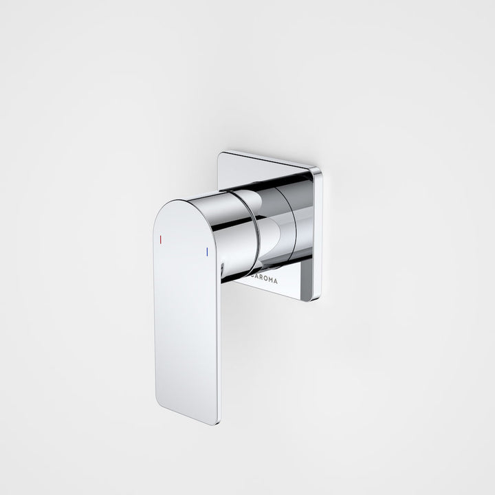 Caroma Urbane II Bath / Shower Mixer - Square Cover Plate - Chrome