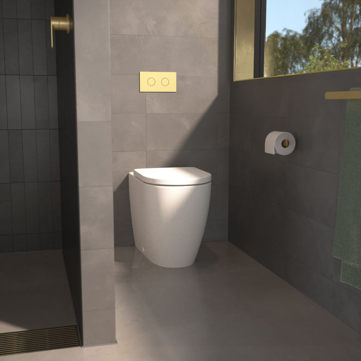 Caroma Urbane II Cleanflush Invisi Series II Wall Faced Suite (with GermGard®)