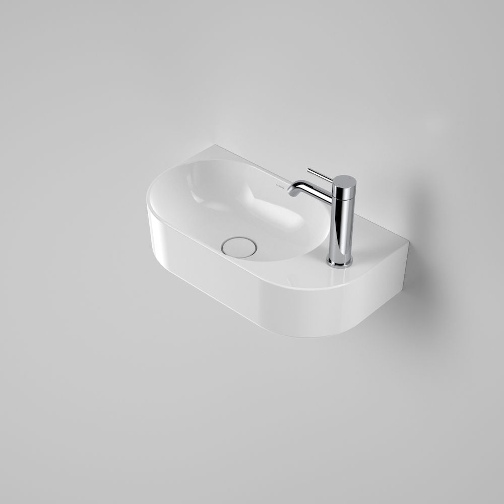 Caroma Liano II Hand Wall Basin (1 Tap Hole) – White