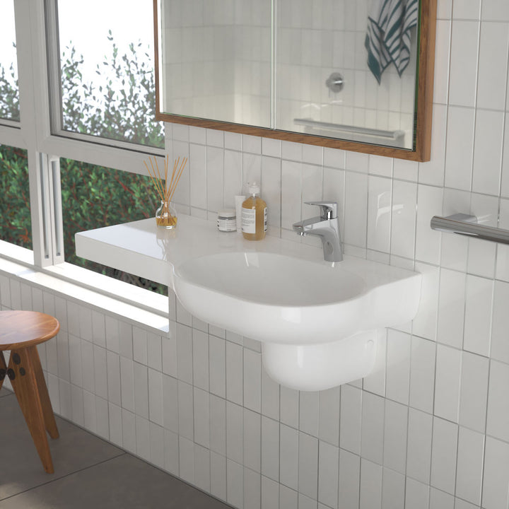 Caroma Opal 720 LHS Wall Basin 1TH