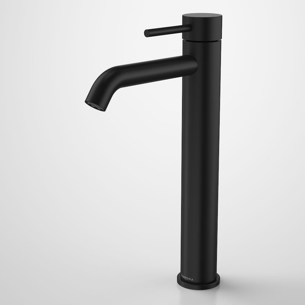 Caroma Liano II Tower Mixer Matte Black Lead Free