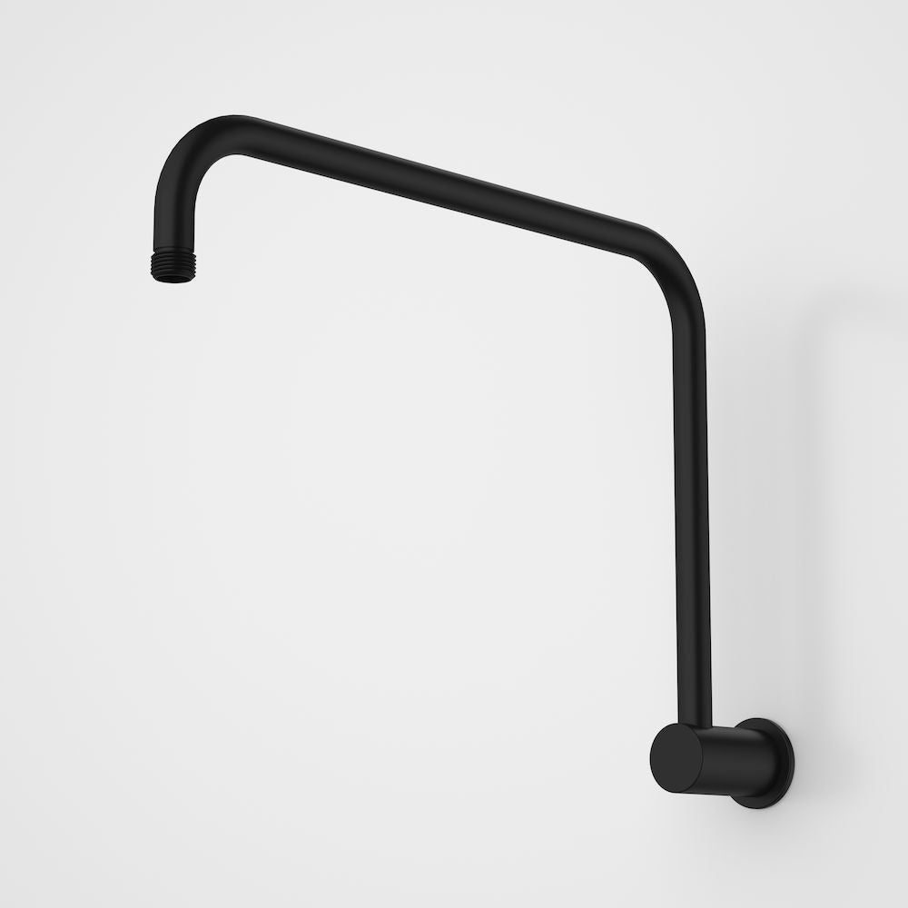 Caroma Urbane II 460mm Upswept Shower Arm - Matte Black
