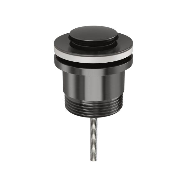 Phoenix 40mm Flat Pop Up Universal Waste Brushed Carbon