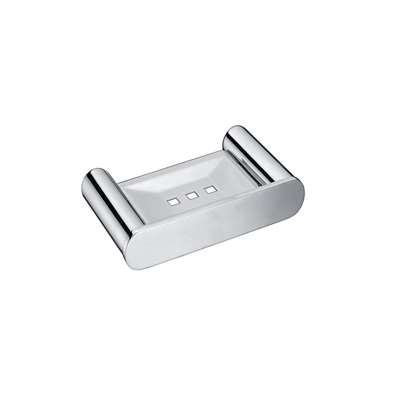 Bad Und Kuche SS Rund Soap Holder Brushed Nickel