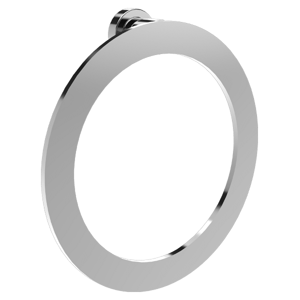 Gareth Ashton Premium Towel Ring - Chrome