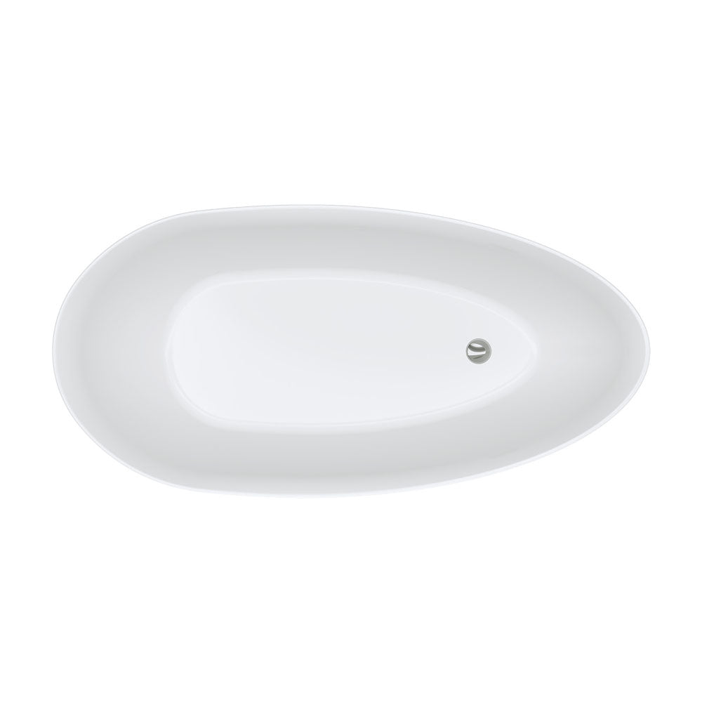 Fienza Dayo 1500mm Acrylic Bath Gloss White 1500mm x 720 x 620 mm