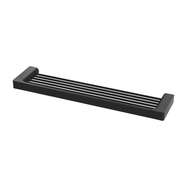 Phoenix Gloss Shower Shelf Matte Black
