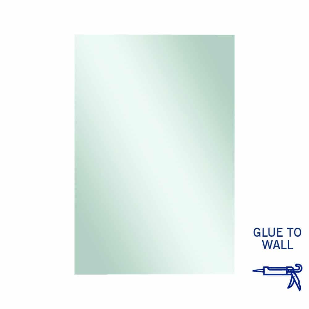 Jackson Rectangle Polished Edge Mirror - 1200x800mm Glue-to-Wall