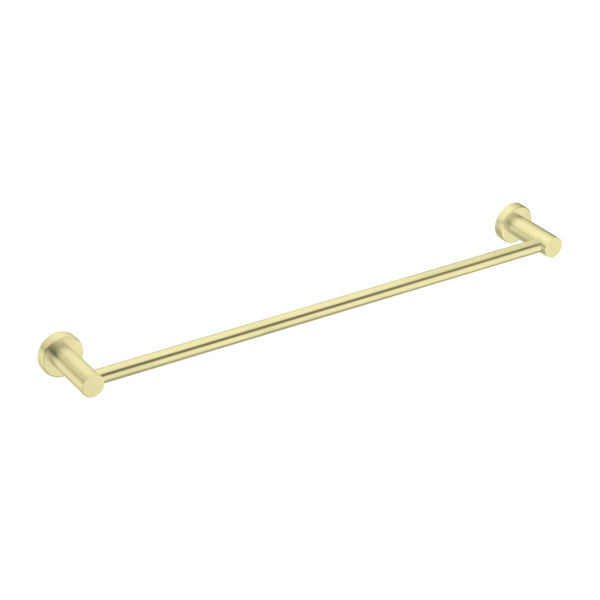 Nero Mecca Single Towel Rail 600mm Brushed Gold