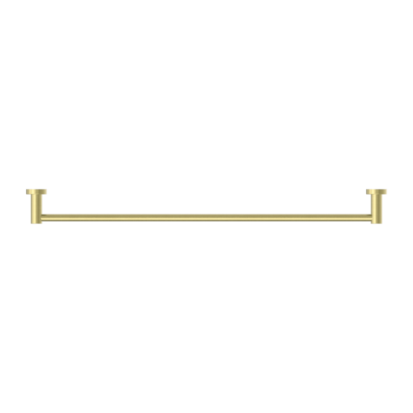 Nero Mecca Single Towel Rail 800mm Brushed Gold