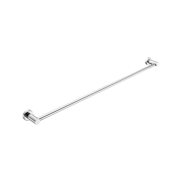 Nero Mecca Single Towel Rail 800mm Chrome