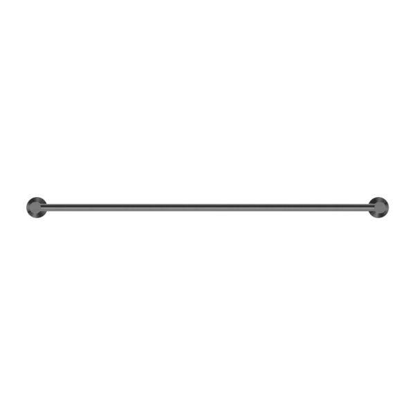 Nero Mecca Single Towel Rail 800mm Gun Metal