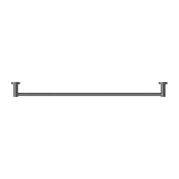 Nero Mecca Single Towel Rail 800mm Gun Metal