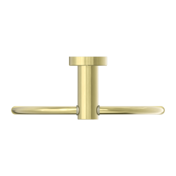 Nero Mecca Hand Towel Ring Brushed Gold