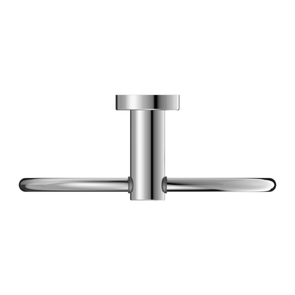 Nero Mecca Hand Towel Ring Chrome