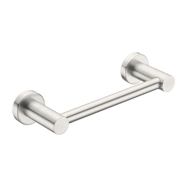 Nero Mecca Hand Towel Rail Brushed Nickel