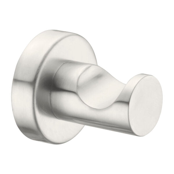 Nero Mecca Robe Hook Brushed Nickel