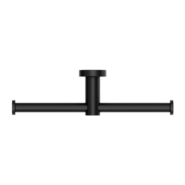 Nero Meeca Double Toilet Roll Holder Matte Black