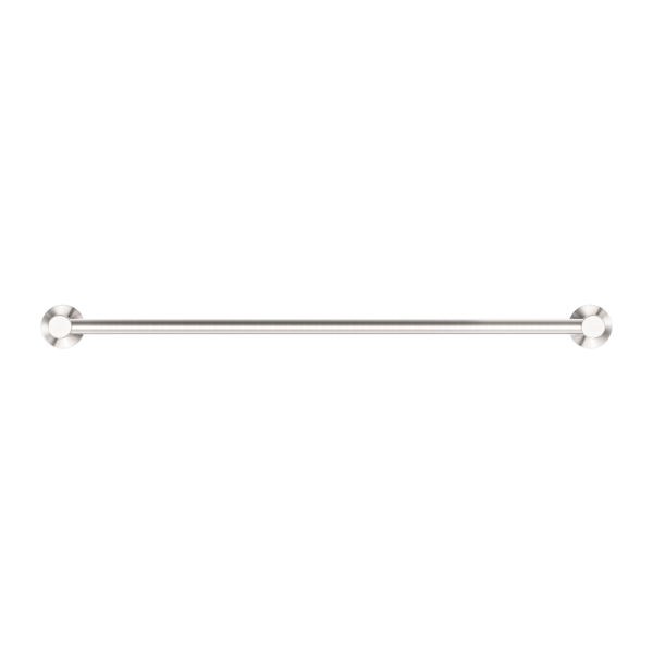 Nero Classic/Dolce Single Towel Rail 600mm Brushed Nickel