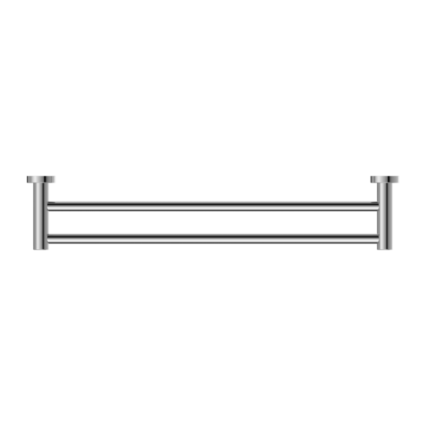 Nero Classic/Dolce Double Towel Rail 600mm Chrome