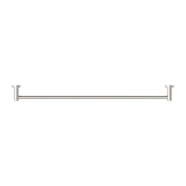 Nero Classic/Dolce Single Towel Rail 800mm Brushed Nickel