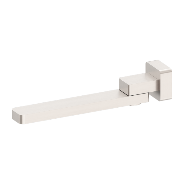 Nero Celia Swivel Bath Spout Brushed Nickel