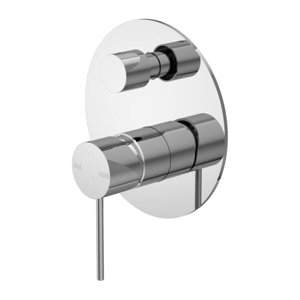 Nero Mecca Shower Mixer With Divertor Chrome