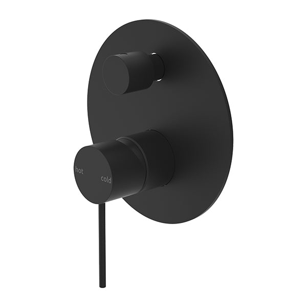 Nero Mecca Shower Mixer With Divertor Matte Black