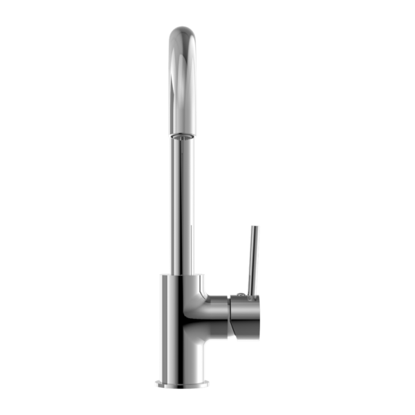 Nero Dolce Kitchen Mixer Gooseneck Chrome
