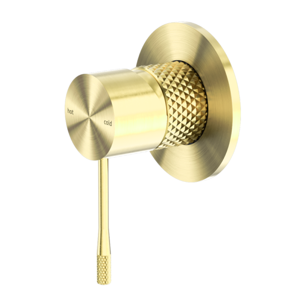 Nero Opal Shower Mixer Brushed Gold