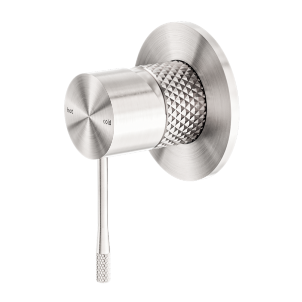 Nero Opal Shower Mixer Brushed Nickel