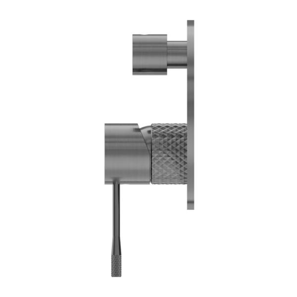 Nero Opal Shower Mixer With Divertor Graphite