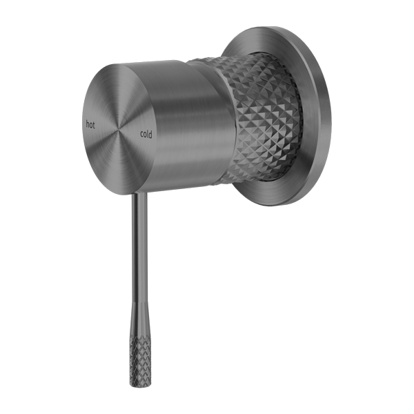 Nero Opal Shower Mixer With 60mm Plate Graphite