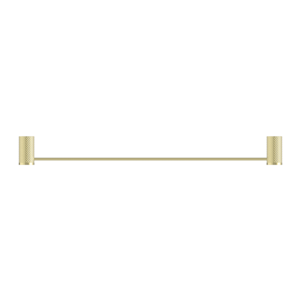 Nero Opal Single Towel Rail 600mm Brushed Gold