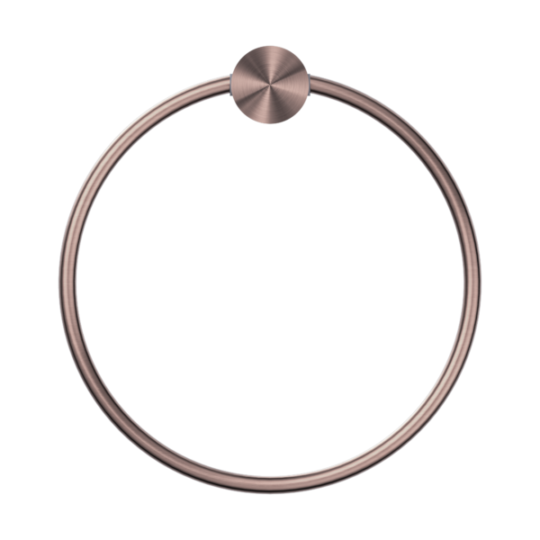 Nero Opal Towel Ring Brushed Bronze