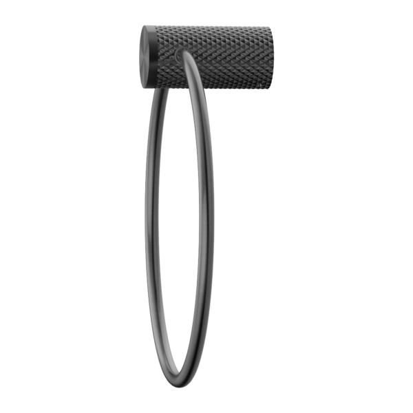 Nero Opal Towel Ring Graphite