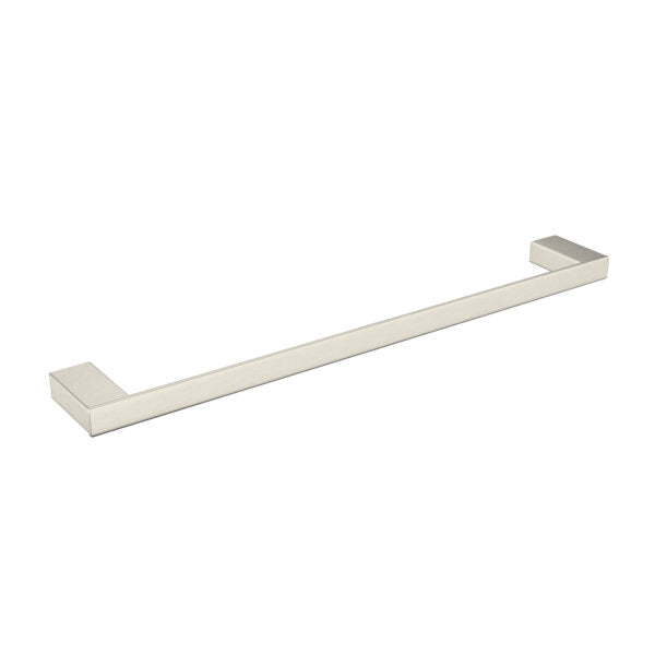 Nero Celia 600mm Single Towel Rail Brushed Nickel