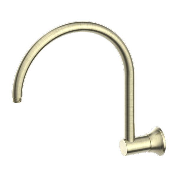 Nero York Shower Arm Aged Brass Aged Brass